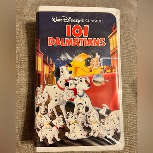 Walt Disney’s Classic 101 Dalmatians VHS Tape